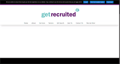 Desktop Screenshot of get-recruited.co.uk